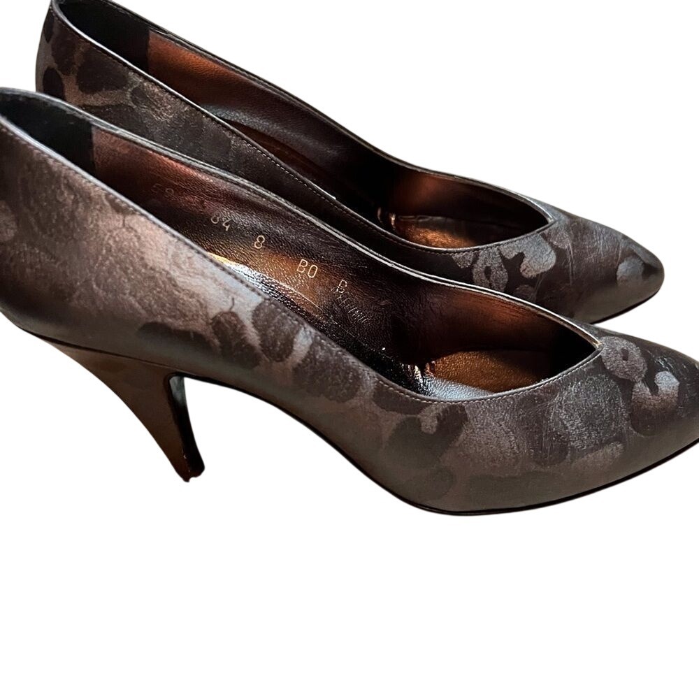 Pancaldi‎ 8M Heel.  Made in Italy. Designer Vintage Quiet Luxury Dressy